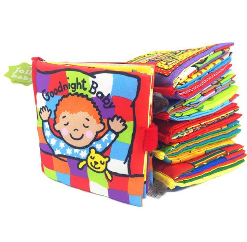 6 Style Story Toy Cloth Books