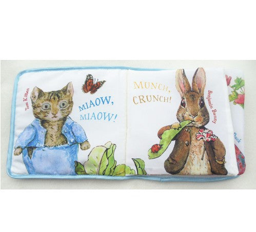 Cute Baby Cloth Book Night Rabbit