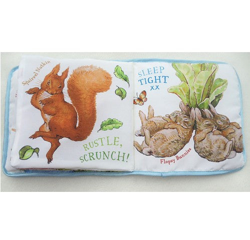 Cute Baby Cloth Book Night Rabbit