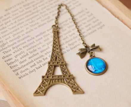 Eiffel Tower Metal Bookmarks for Book