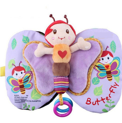 Animal Style Butterfly Bee Learning Cloth Book