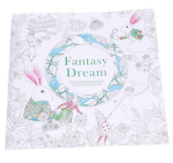 Fantasy Dream Coloring Book