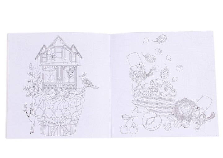 Fantasy Dream Coloring Book