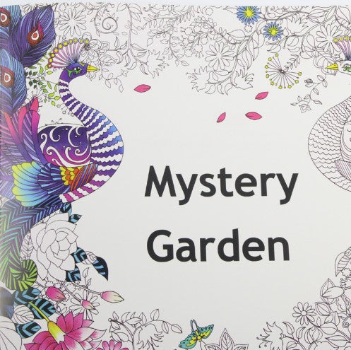 Mystery Garden Secret Coloring Book